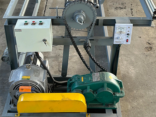 卧式石笼网机的安装方法