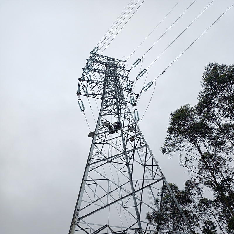 2024.02.27 輸電線路視頻在線監測裝置（綜合球機）安裝案例