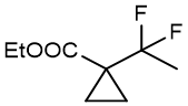 ethyl 1-(1,1-difluoroethyl)cyclopropane-1-carboxylate