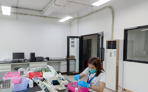 儋州市农业农村局开展疫情防控期间农产品质量安全监测工作