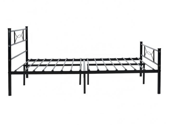 wrought iron platform bed, rod iron platform bed