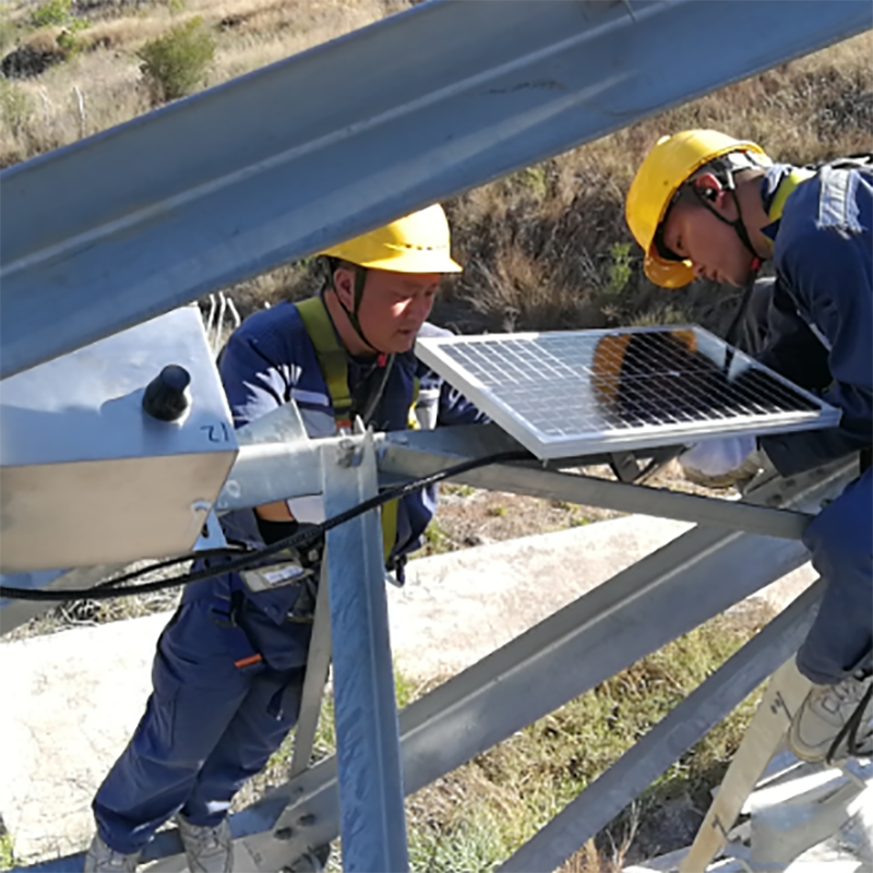 輸電線路塔桿傾斜監測裝置：讓電力安全無死角！