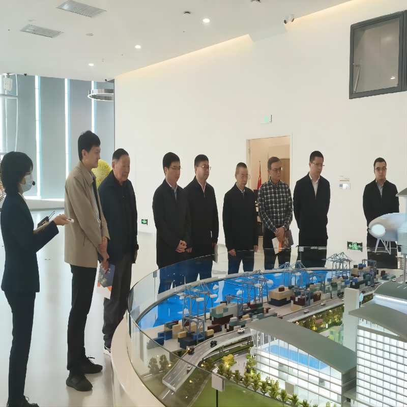 贺州市人民政府副市长蒋晓军一行来深调研