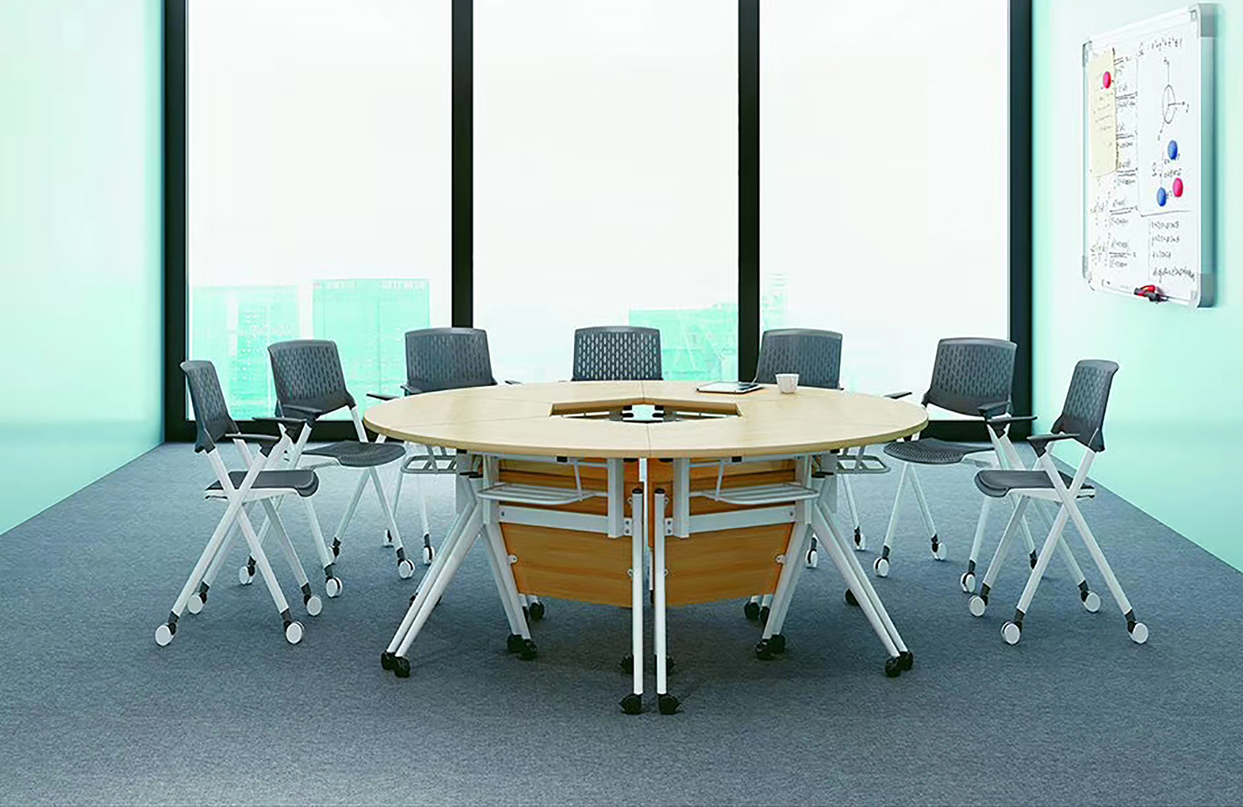 南京折叠会议桌是不是智能办公家具?