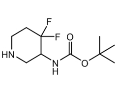 tert-butyl (4,4-difluoropiperidin-3-yl)carbamate