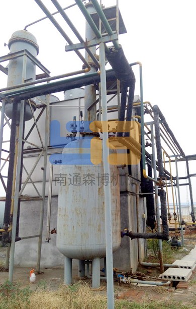 酒精回收蒸餾塔，蒸發式冷凝器