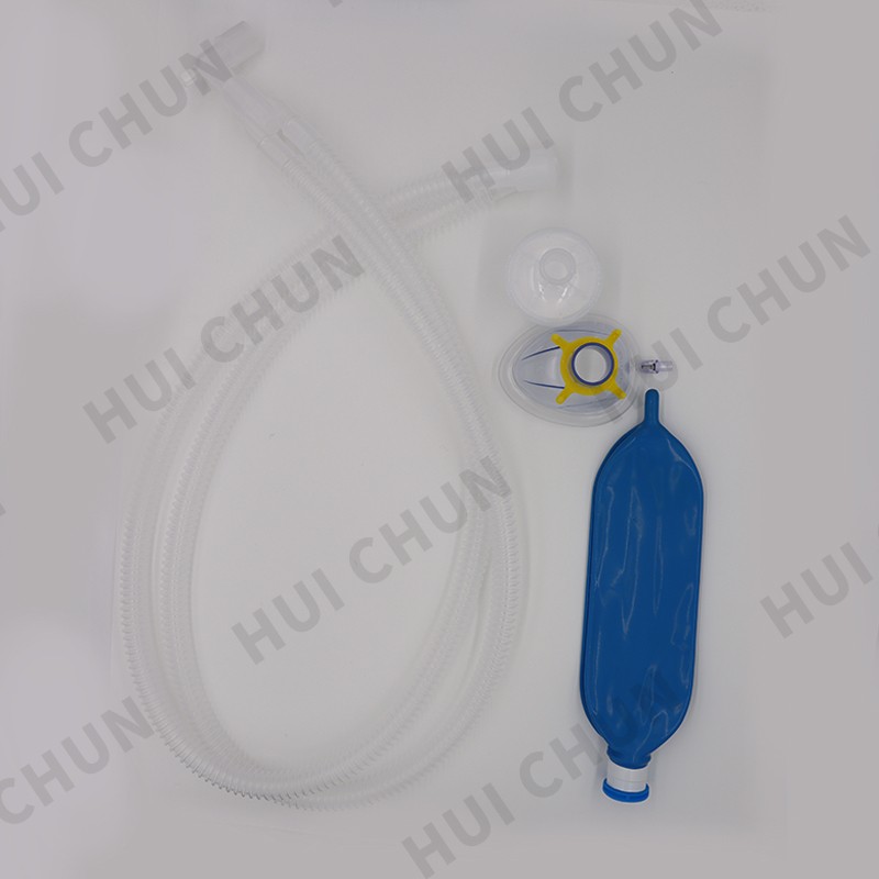 Anesthesia machine ventilator loop tube children with sac, mask, filter