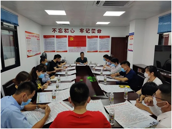 海口市市场监管局美兰分局召开放心食品超市自我承诺座谈会