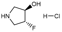 (3R,4R)-4-fluoropyrrolidin-3-ol hydrochloride