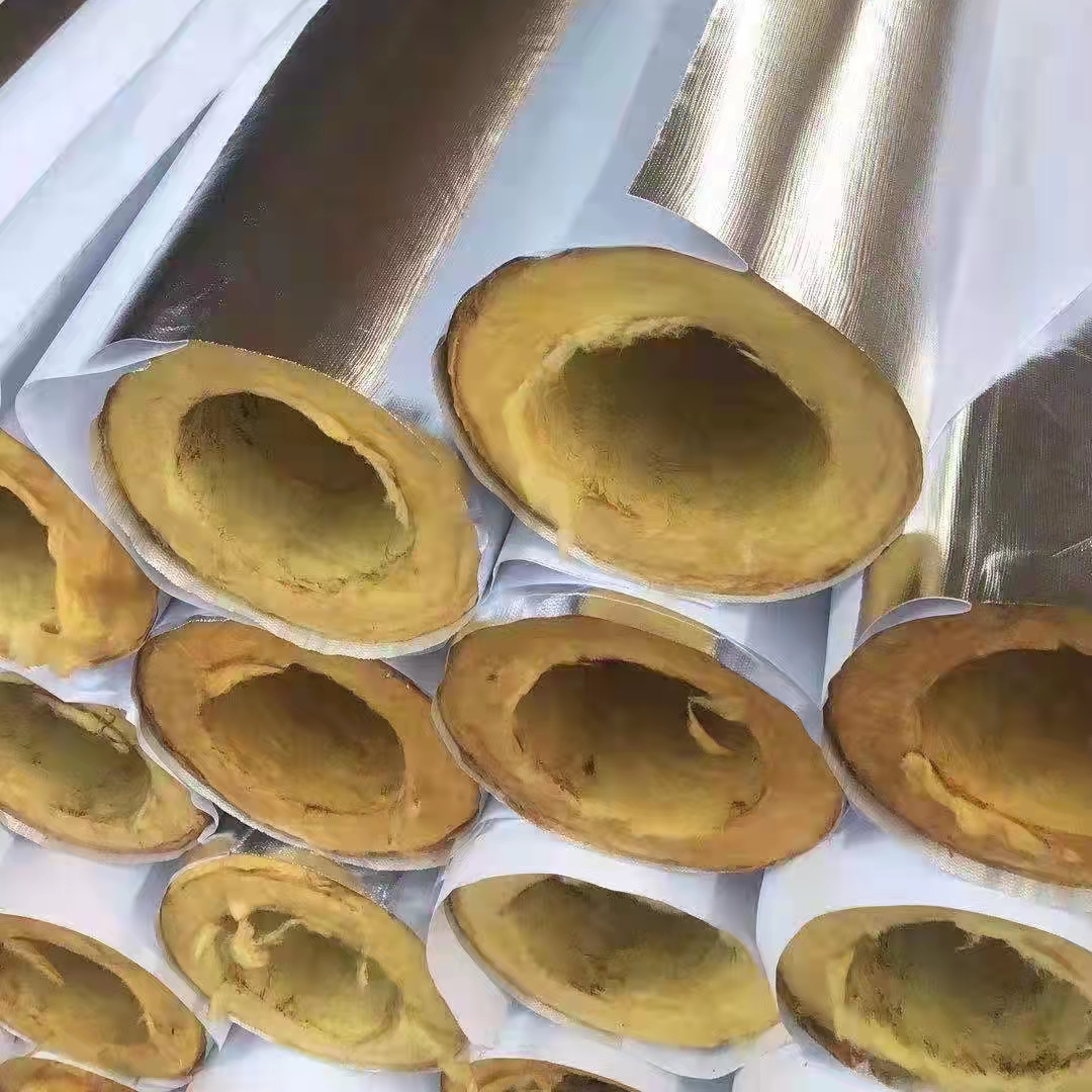 Manufacturer price of rock wool insulation pipe