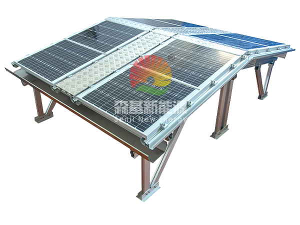 西藏 BIPV光伏防水车棚太阳能遮阳棚