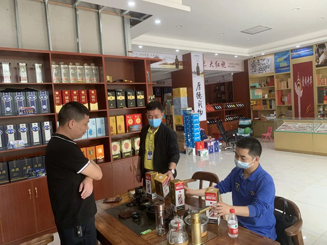 海口市市场监管局桂林洋分局开展打击商标侵权违法行为活动