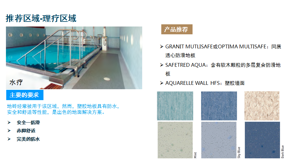 青岛塑胶地板养老系统地面材料