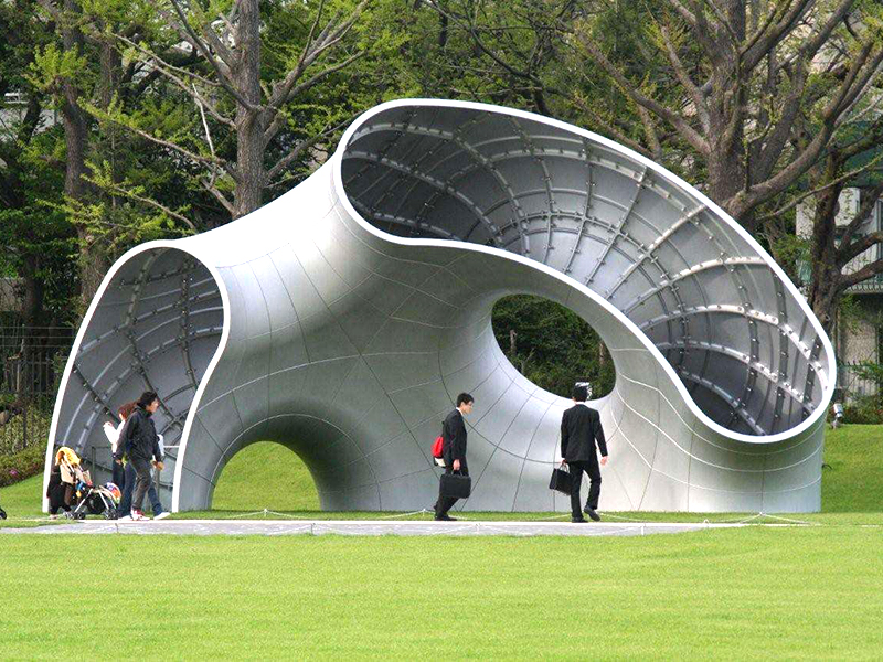 金屬雕塑展示