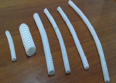 四氟波纹挤出管