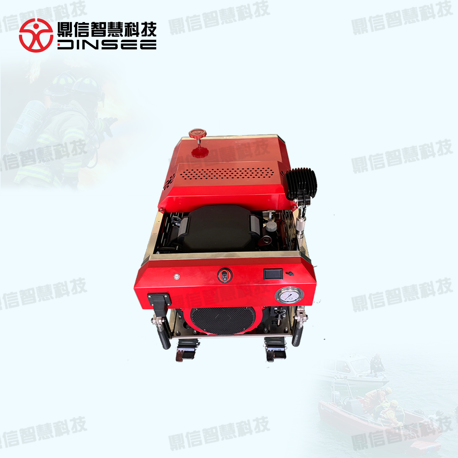 High-pressure fire extinguishing pump for forest firefighting (150L)