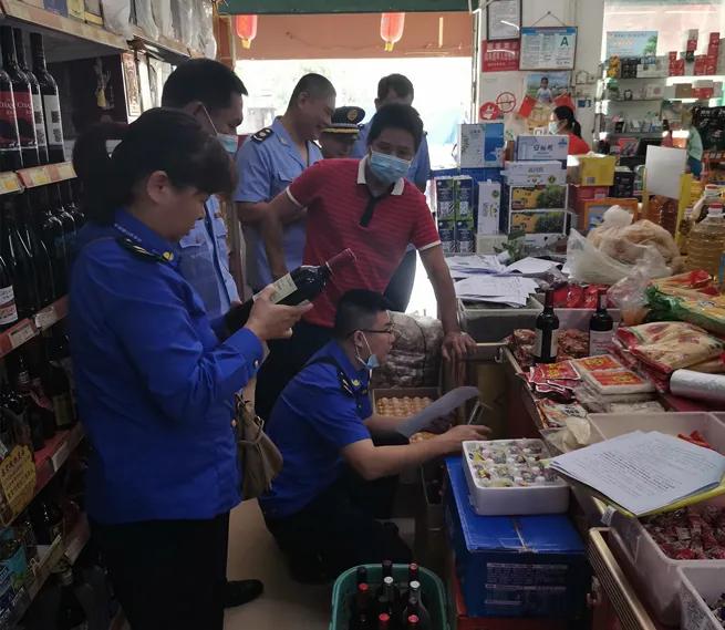 海南保亭县开展“山寨”进口红酒专项整治行动