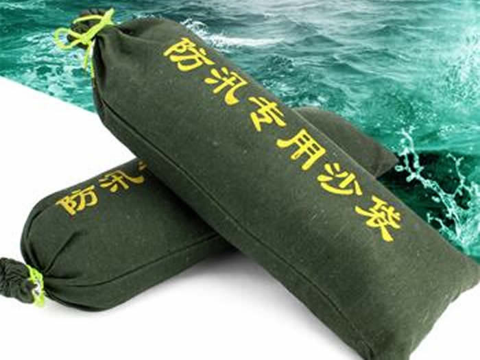 Sandbags for flood control