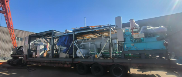 2T/H氯化钾卧式MVR强制循环蒸发结晶设备发货中