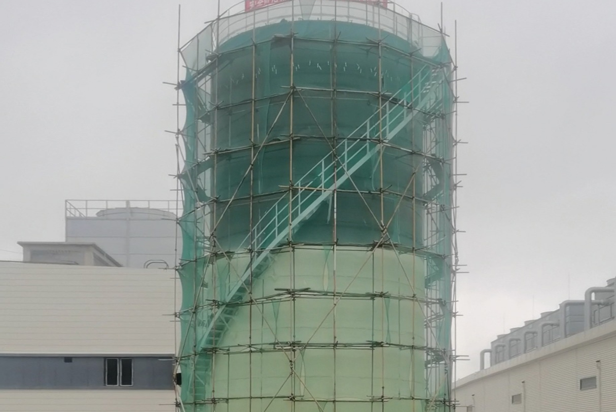 呼和浩特市中國(guó)電信云數(shù)據(jù)中心蓄冷罐噴涂