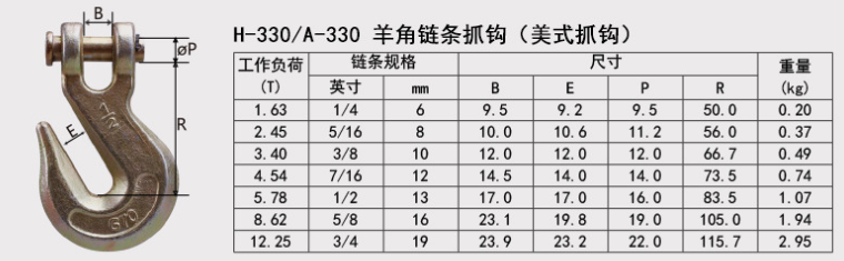 羊角抓钩
