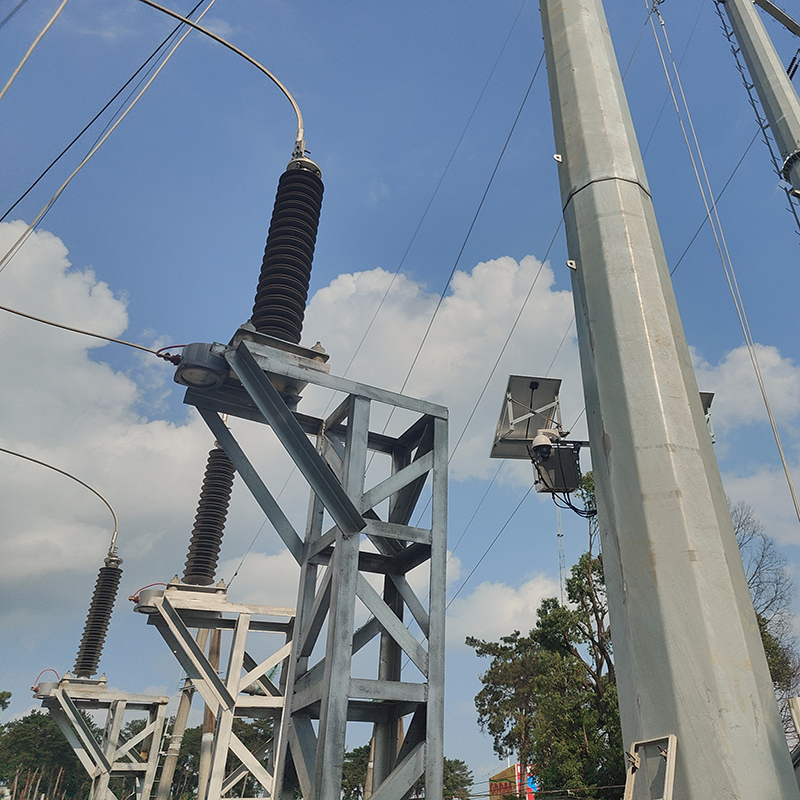 2024.08.30 Cable terminal tower field video surveillance system Installation case