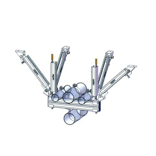 综合多管双向刚性抗震支吊架