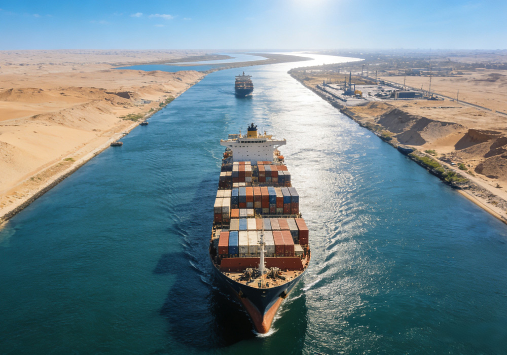 The anticipated reopening of the Suez Canal has raised concerns about overcapacity in shipping