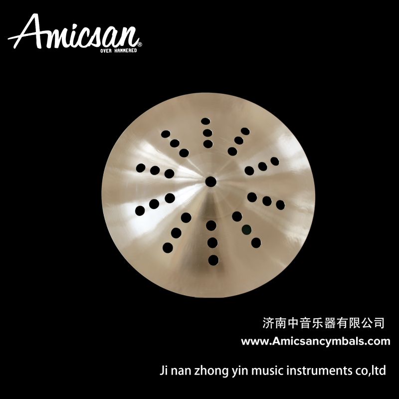 Amicsan 艾美克斯 10寸洞洞镲，B20材质