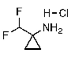 1-(difluoromethyl)cyclopropan-1-amine hydrochloride