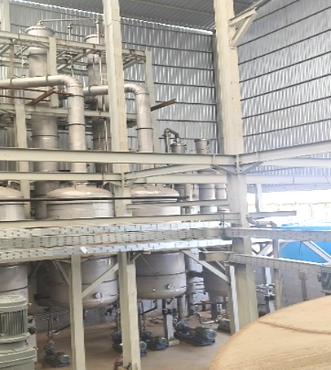 玉米浆蒸发浓缩四效降膜蒸发器