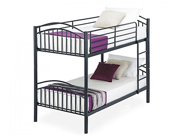 iron pipe bed frame, industrial pipe bed frame