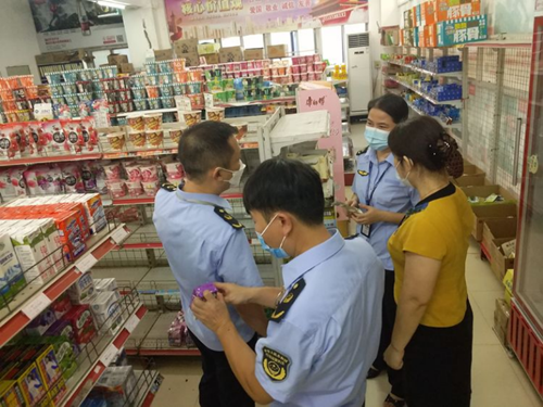 海口市场监管局龙华分局开展高考食品安全保障模拟演练