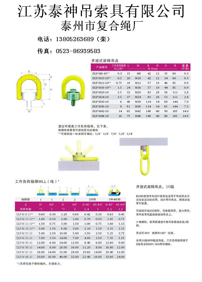吊点
