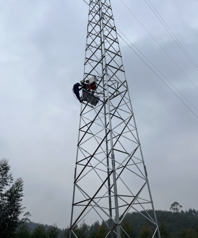 輸電線路圖像視頻在線監(jiān)測系統(tǒng)，監(jiān)視輸電線路安全和保障