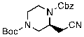 1-benzyl 4-(tert-butyl) (S)-2-(cyanomethyl)piperazine-1,4-dicarboxylate