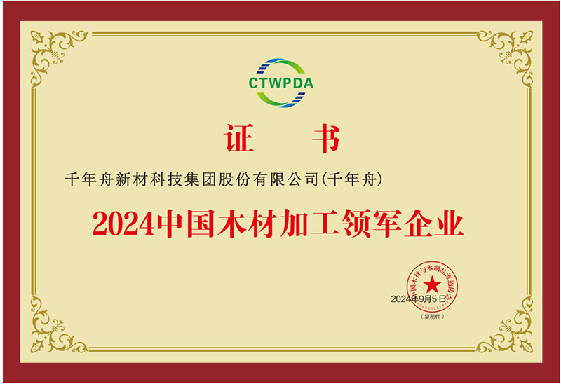 2024中国木材加工领军企业