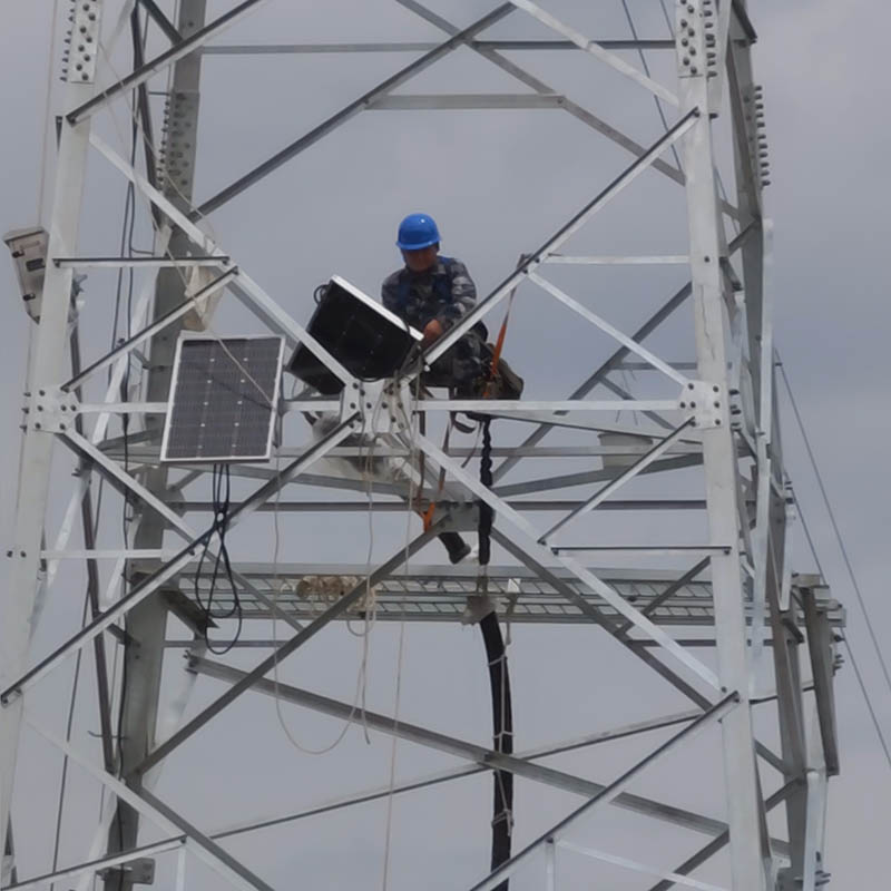 2025.08.21  輸電線路在線監測裝置（AI球機） 安裝案例