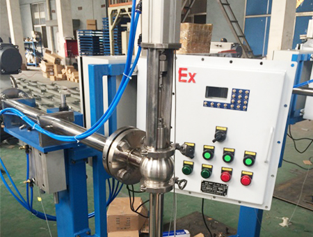 EX-BC580DF防爆灌裝控制系統(tǒng)應(yīng)用：天津某企業(yè)液體類防爆灌裝秤稱重控制