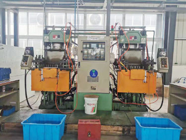 Magnetic gear ring rubber production line
