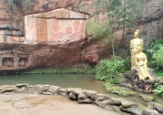 眉山青神县中岩寺游