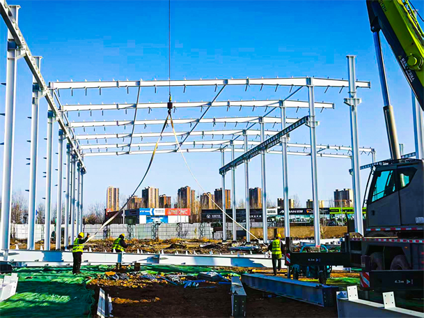 瑞思特集团二期建设提速：钢结构主体框架全面起势，现代化基地雏形初显