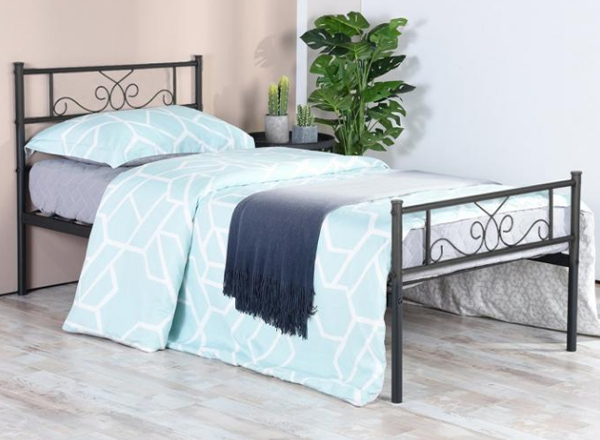 steel bed frame,metal queen bed