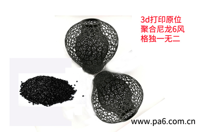 3D打印原位聚合尼龙6风格独特