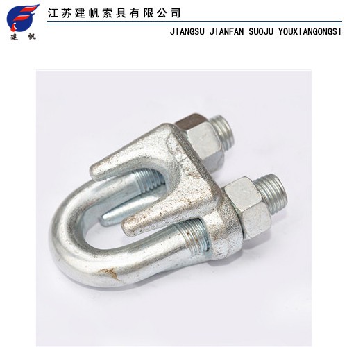 D型钢丝绳卡