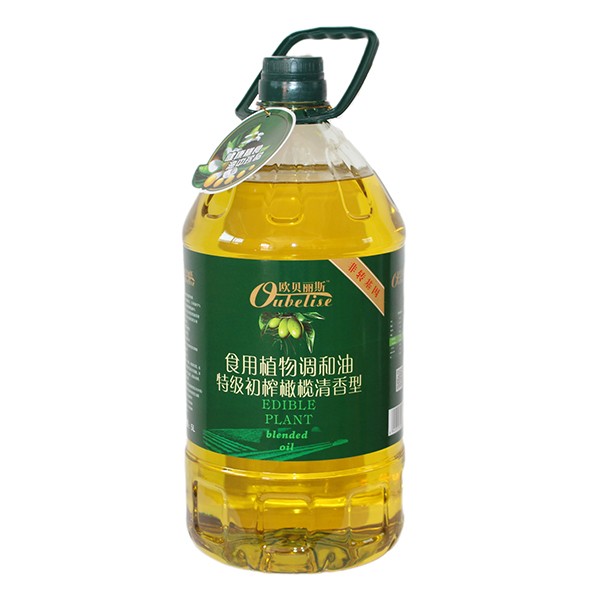食用植物调和油初榨橄榄清香型5L