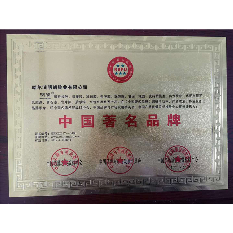 中（zhōng）國品牌證書