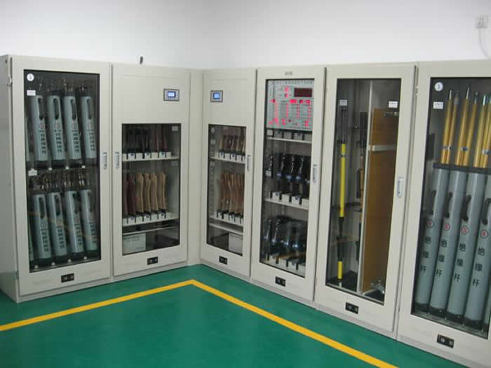 Power safety tool cabinet