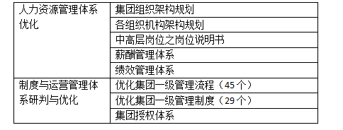 组织诊断、人力体系、流程案例