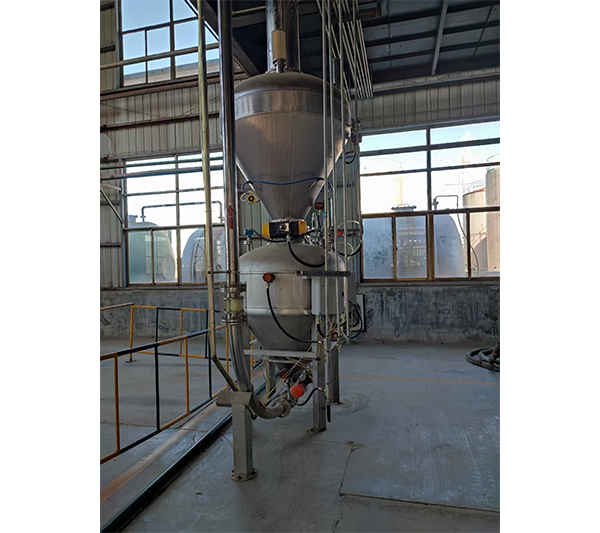 山东冠森科技粉料输送设备安装现场